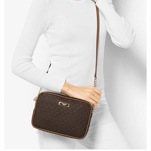 Michael Kors Jet Set Logo Crossbody Bag